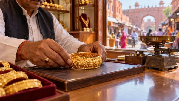 What is the current price of 24 carat gold in India today?